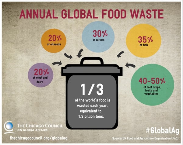 Annual Global Food Waste
