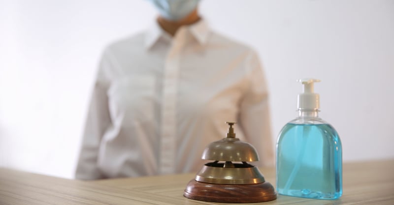 Photography of a hotel reception
