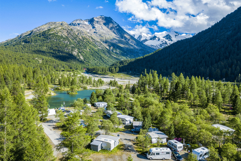 Abenteuer und Erholung: Die 6 schönsten Campingplätze in Graubünden