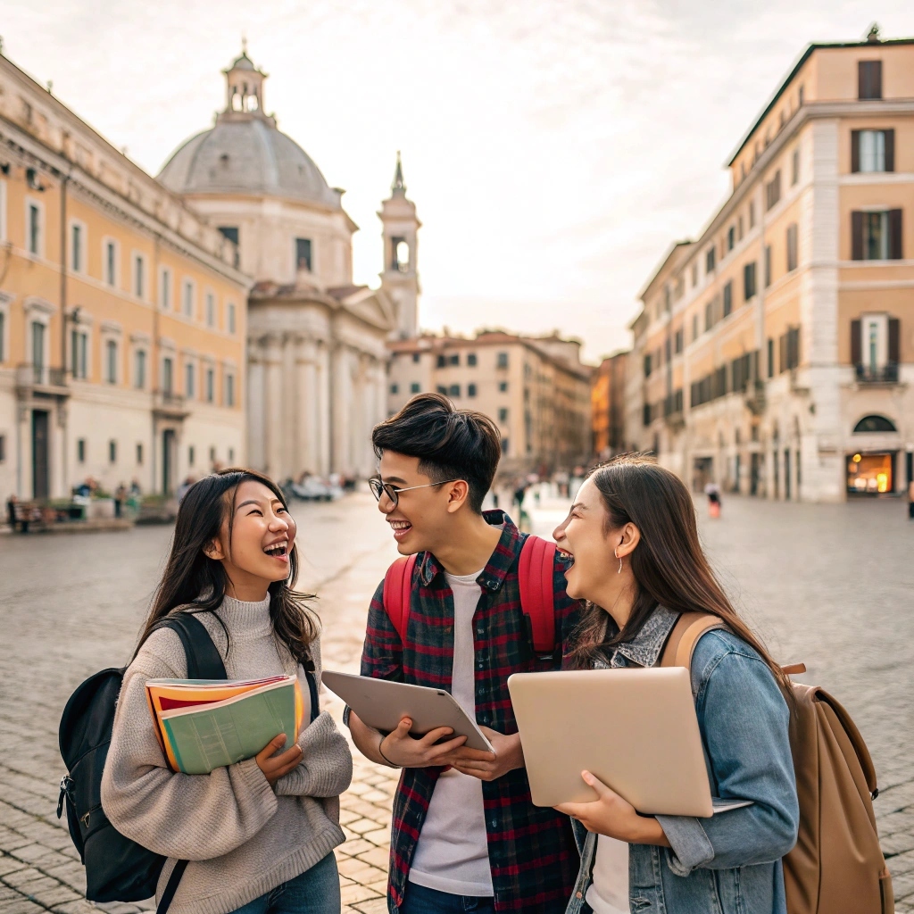 International students in Europe