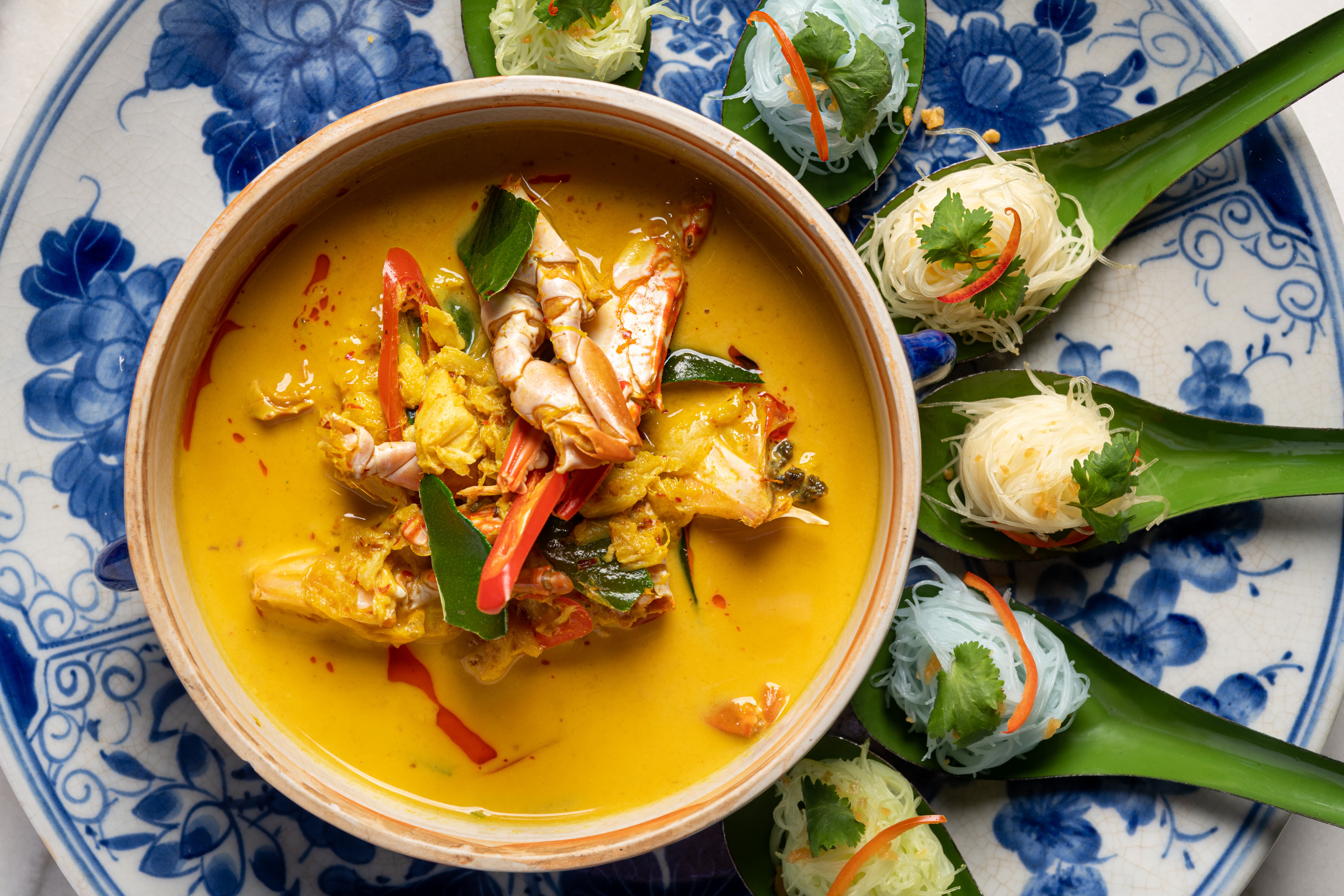 Yellow thai curry