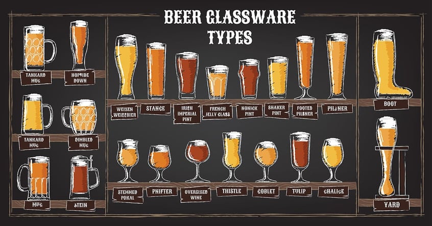 beer glasses