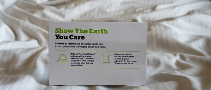 eco-friendly services card