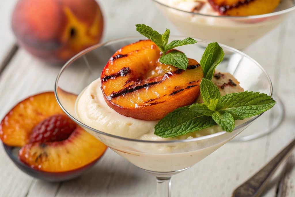 BBQ grilled fruit desserts