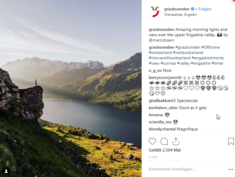 Instagram-Engadin-Graubunden