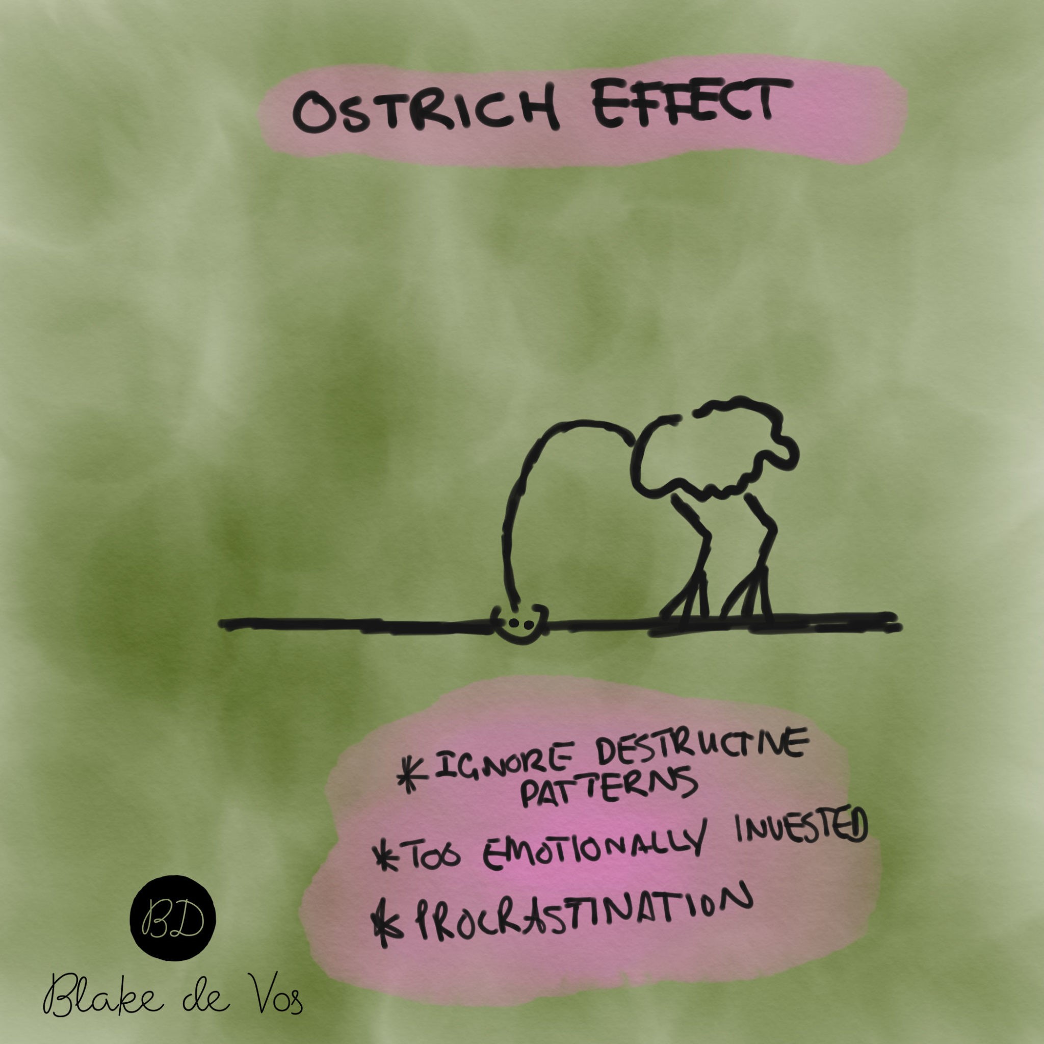 Ostrich effect