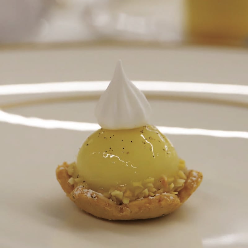 A Light Cinnamon Pear Tart Recipe By EHL Chefs
