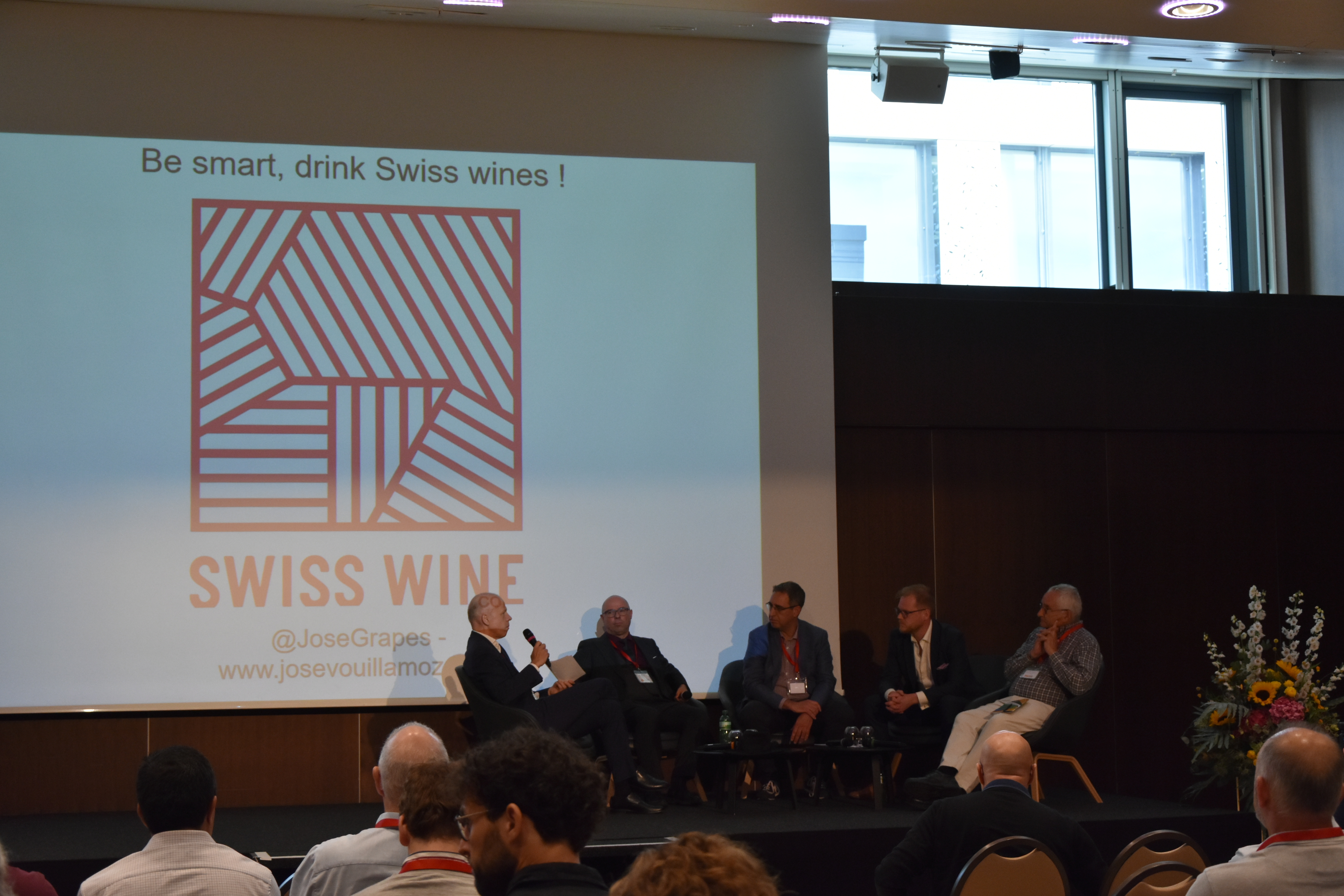 Swiss vineyards panel