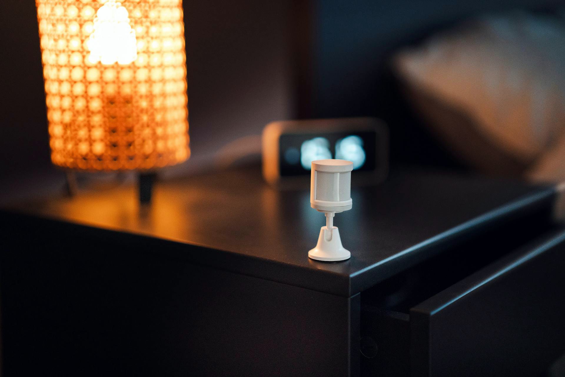 Ambient light sensor in hotel room