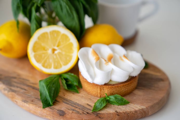 Easy Lemon & Basil Pie recipe