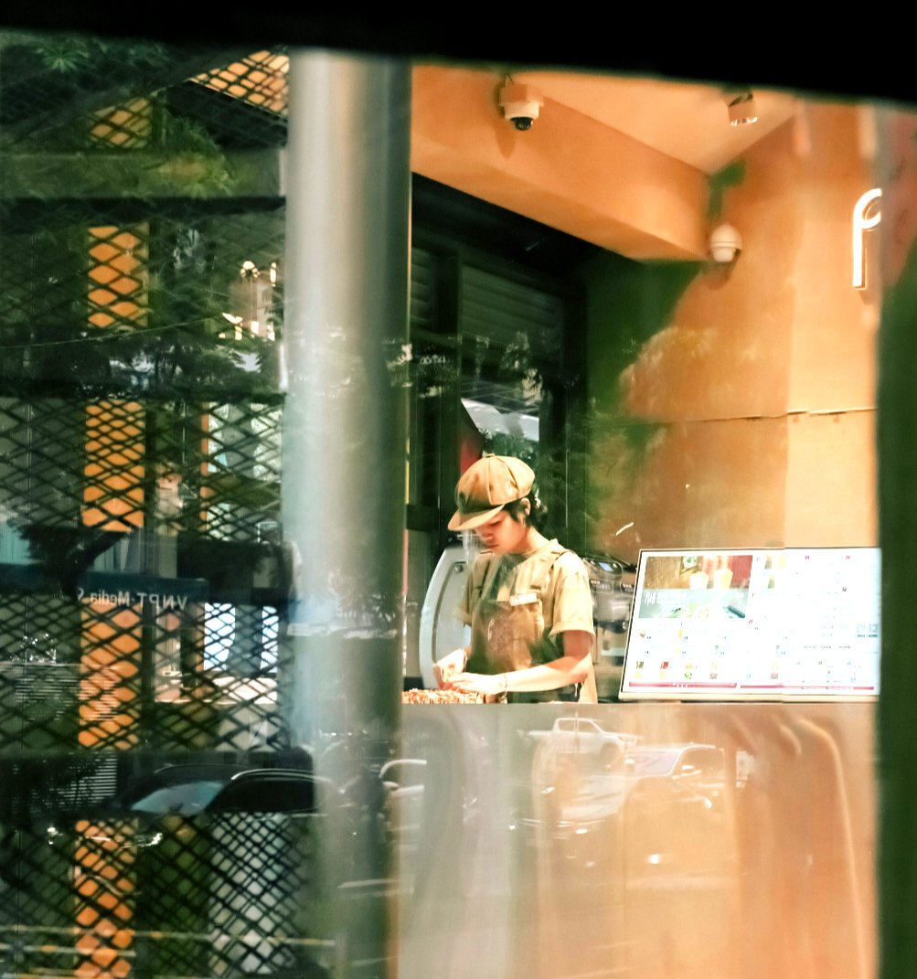 Busy reception staff