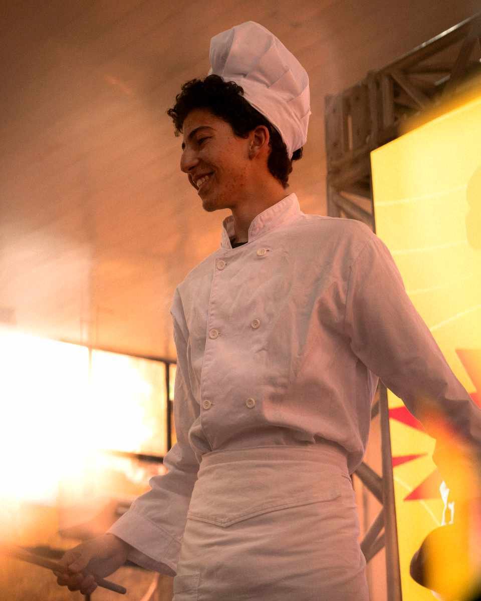 Head chef in the making