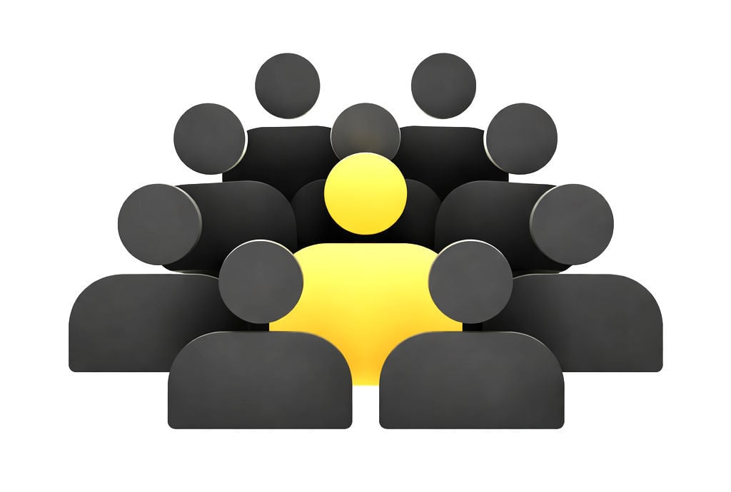 Customer segmentation illustration