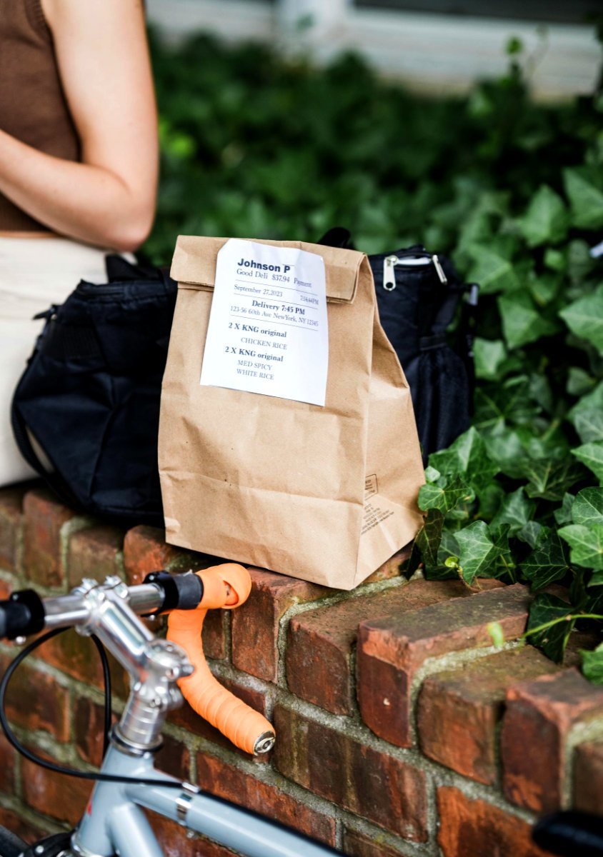 A package delivery