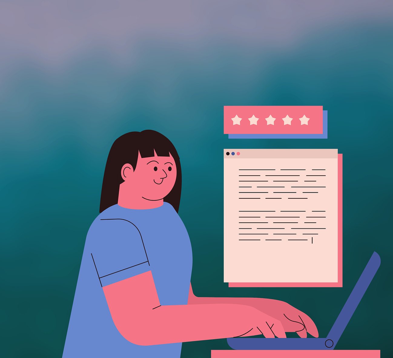 Guest feedback illustration