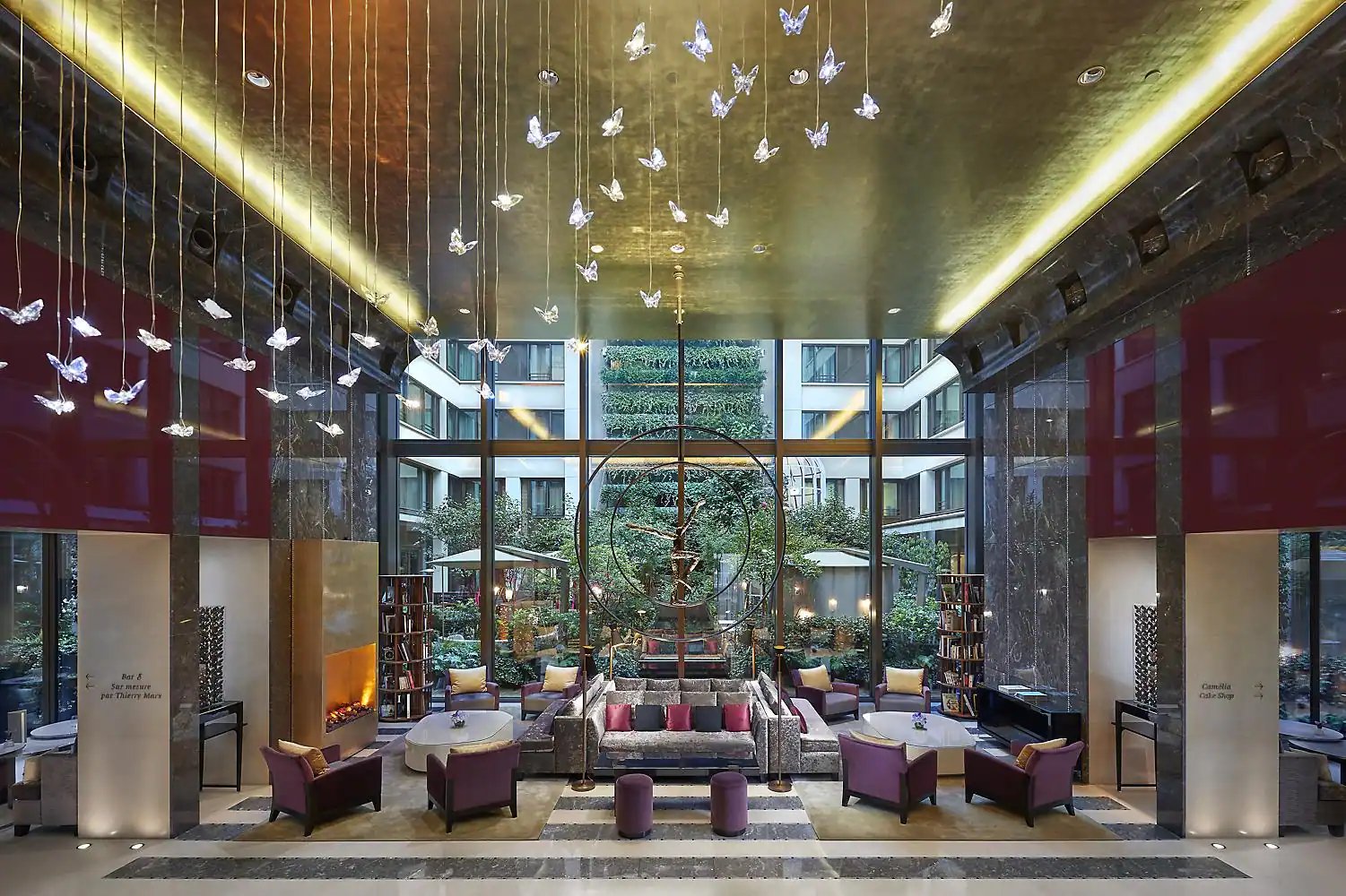 Modern luxury hotel