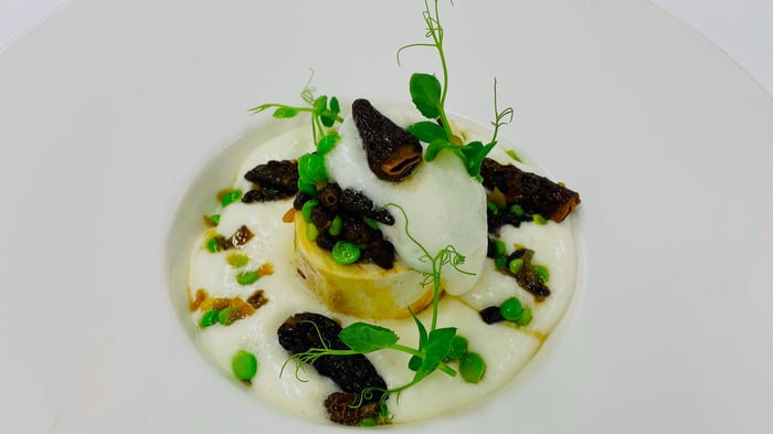 Delicious pea sorbet recipe