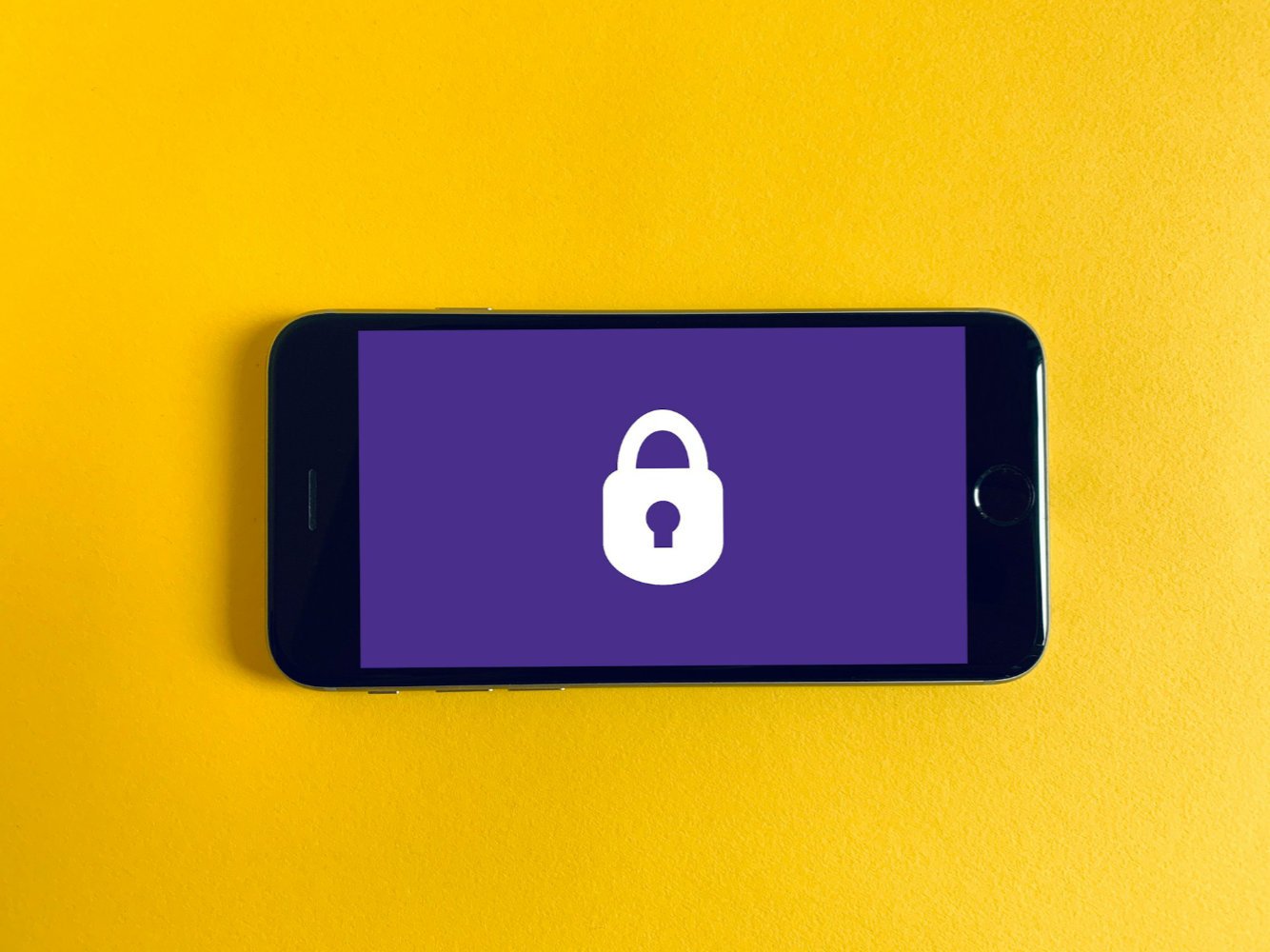 Padlock on iPhone