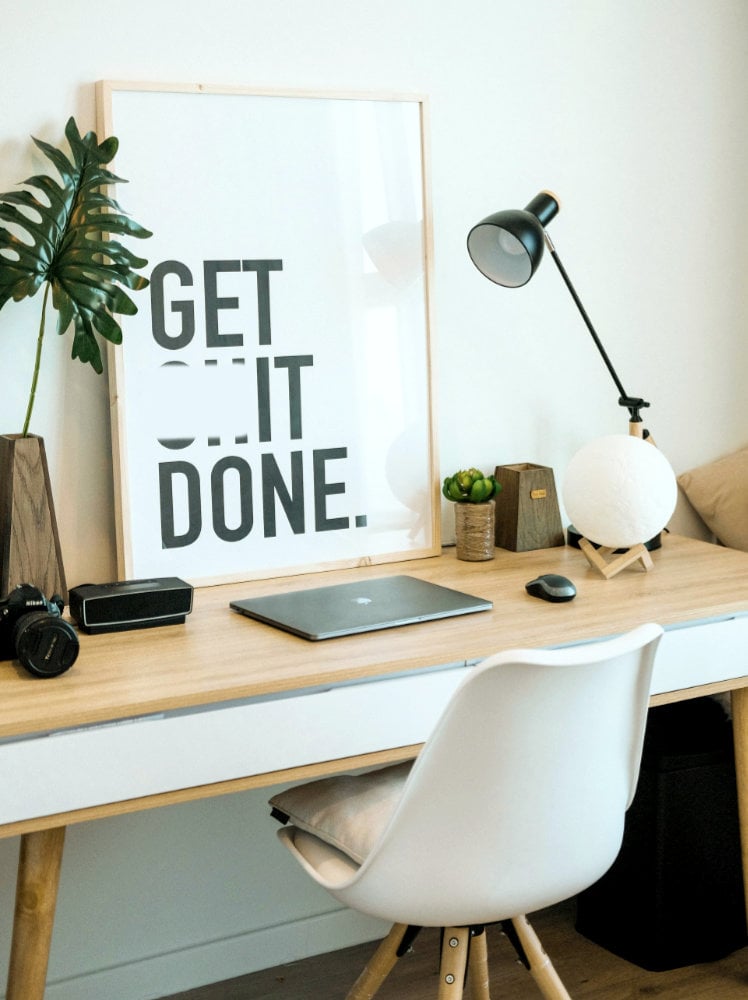 "Get it done" picture frame