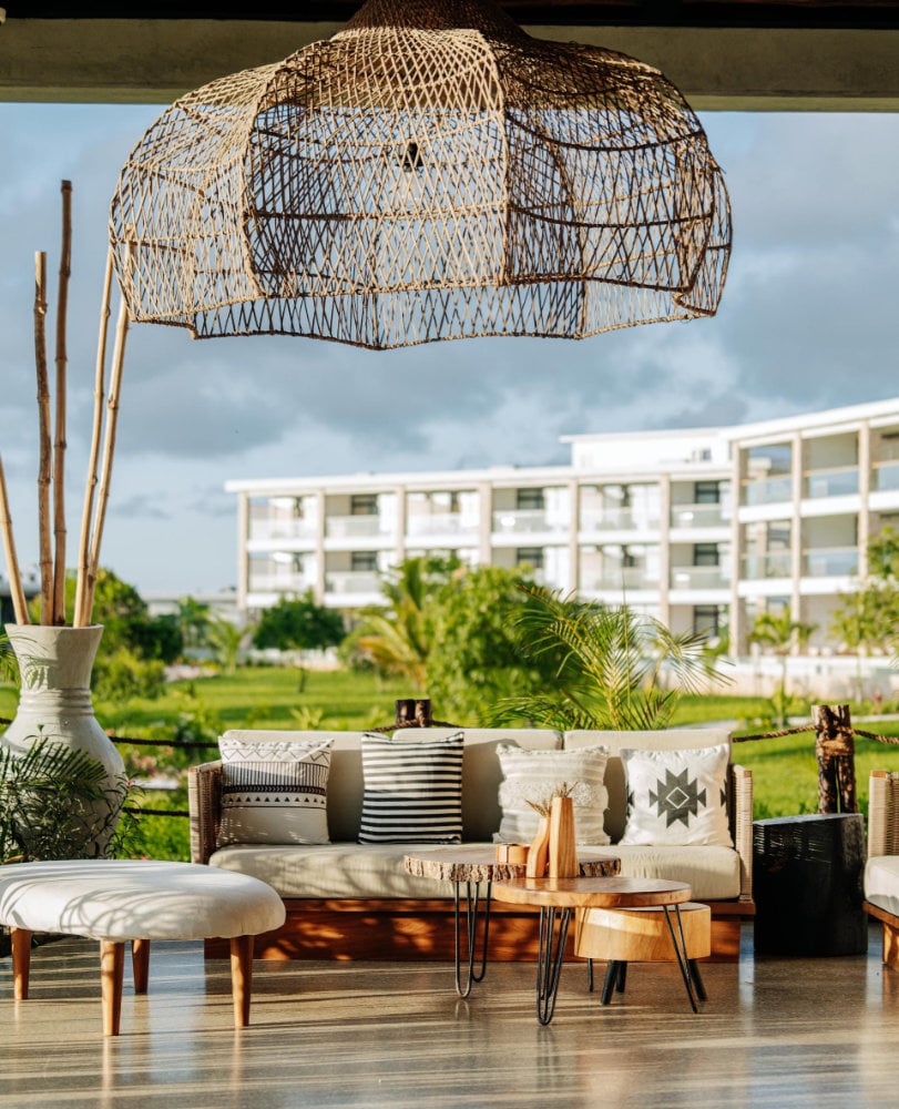 Resort verandah