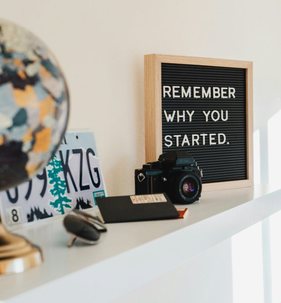A motivating poster