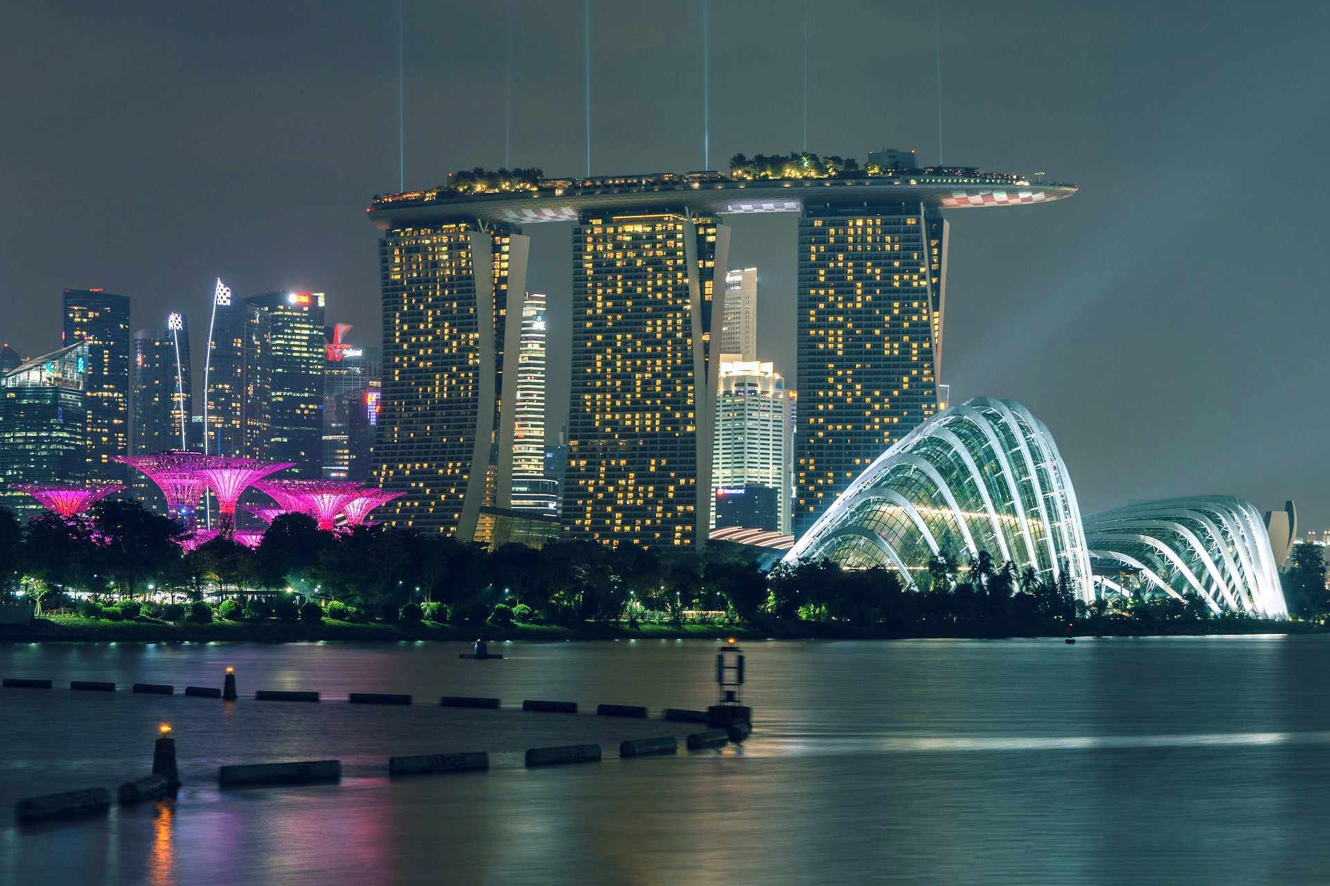 Singapore skyline