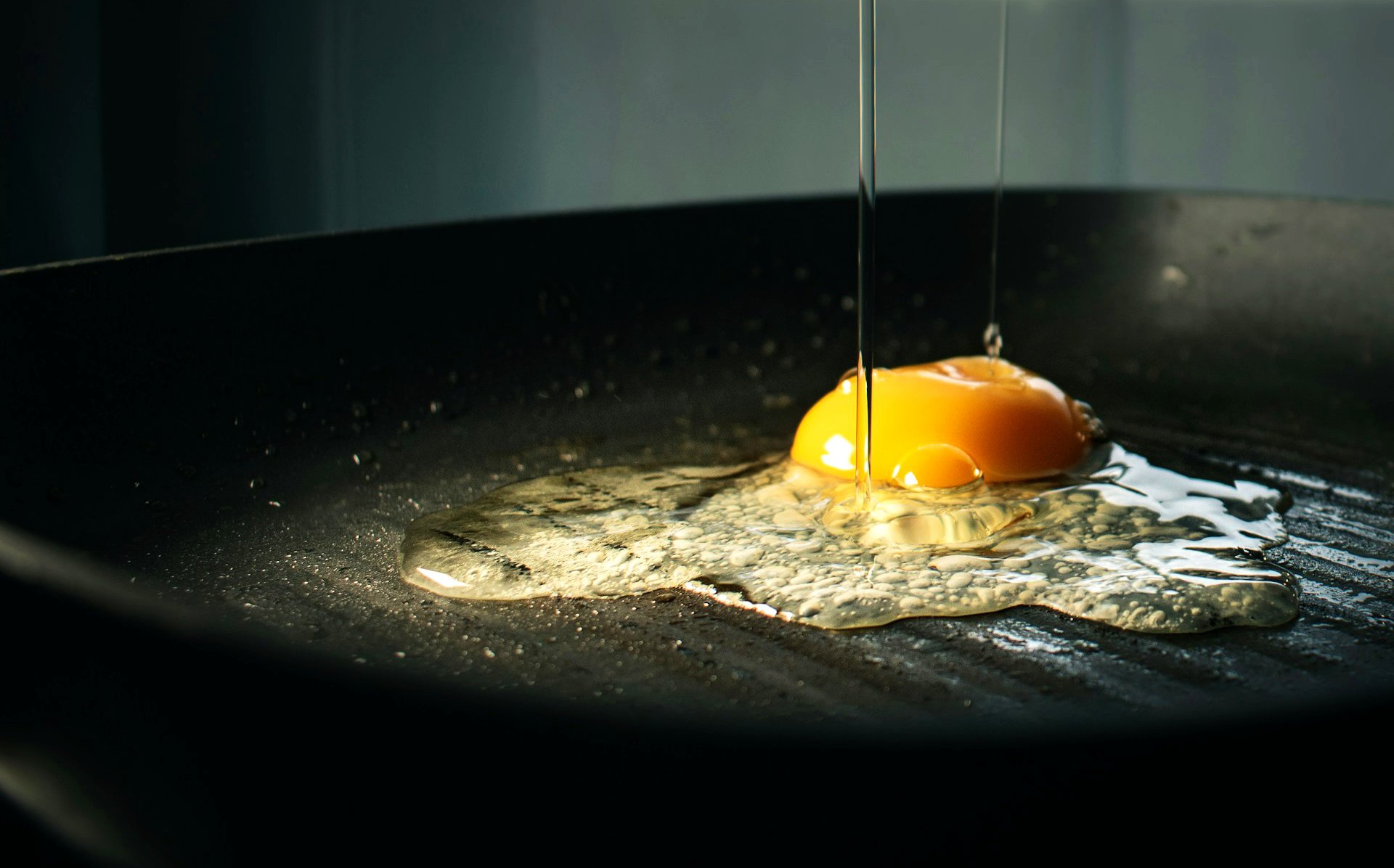 Maillard reaction demonstrated with an egg