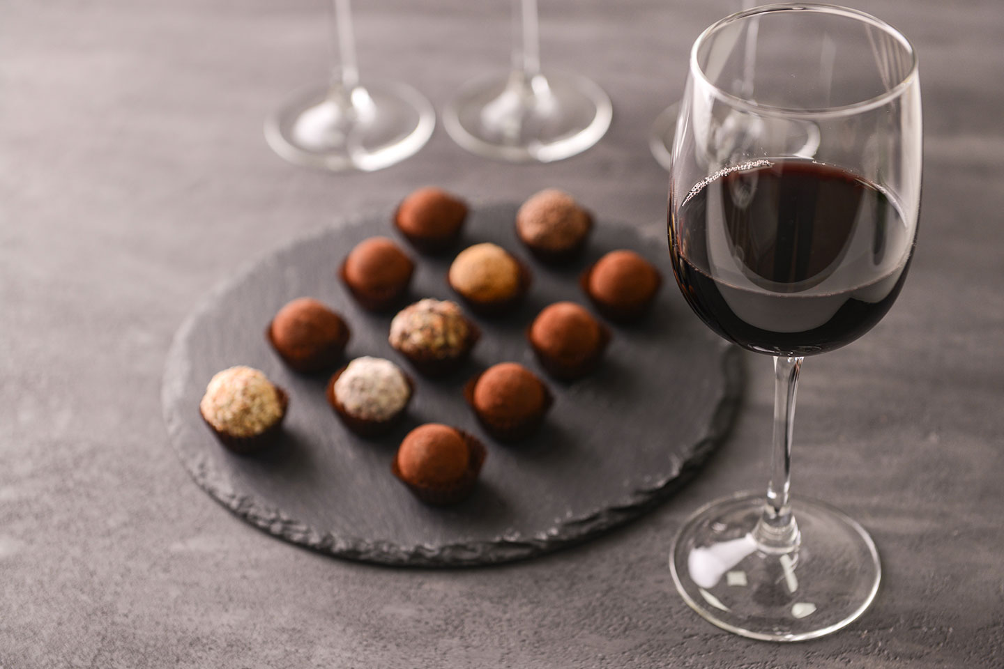 Une règle générale de succès est d'associer les vins doux avec le chocolat.