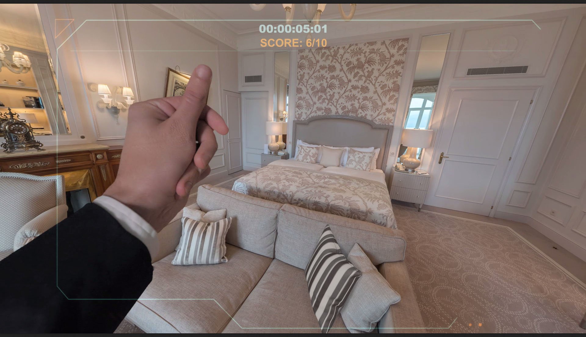 VR immersive experimental learning: Virtual Housekeeping