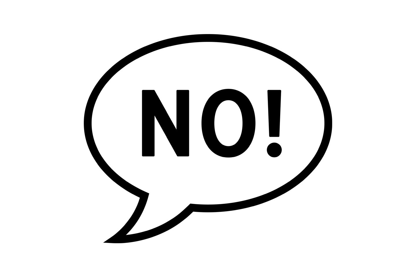 The art of saying no
